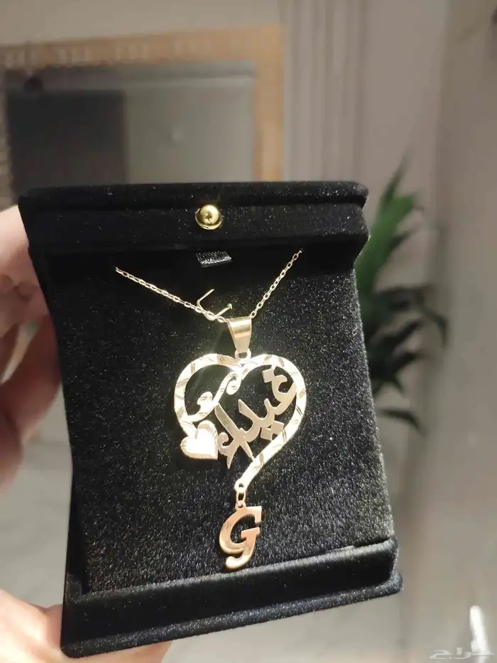 أجمل هديه عقد مطلي ذهب عيار 21 بسعر 99 2