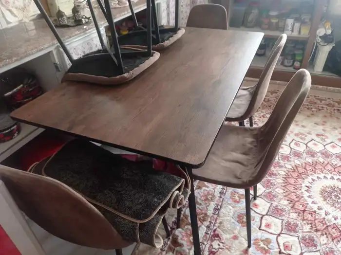 طاولة طعام 6كراسي 0