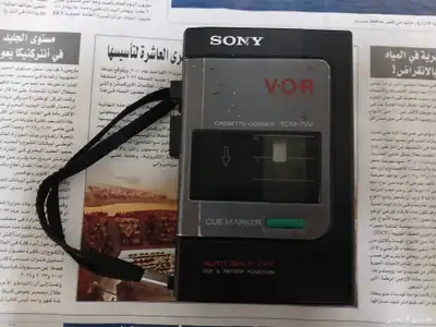 كاسيت SONY قديم 1