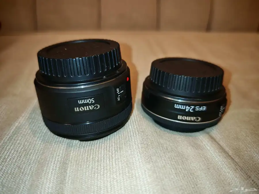 عدسات كانون أصلية للبيع (50mm و 24mm) Canon بحالة ممتازة 2