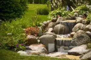 ديكوات سمنتي شلالات ونوافير 11