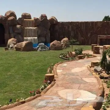 ديكوات سمنتي شلالات ونوافير 9