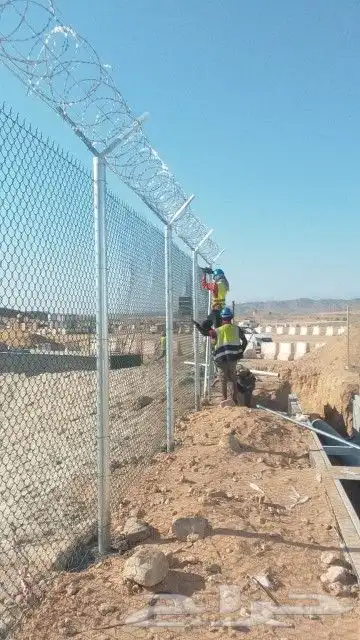 توريد وتركيب شبوك سياج امني وتسوير 0