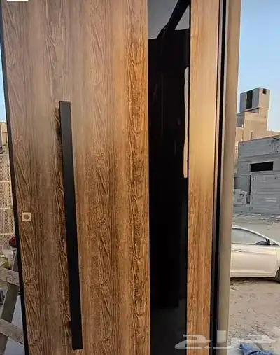 ابواب كلادينج المنيوم وحديد 8