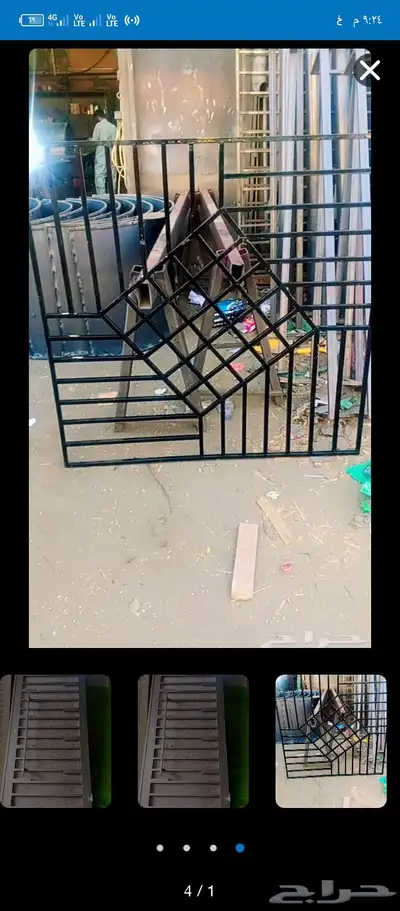 ابواب وشبابيك وكراسي وهنقر و مرجيحه 17