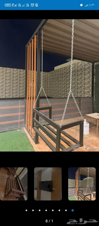 ابواب وشبابيك وكراسي وهنقر و مرجيحه 0