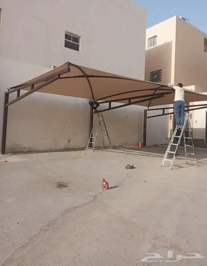 مظلات سواتر برجولات هناجر الرياض 1