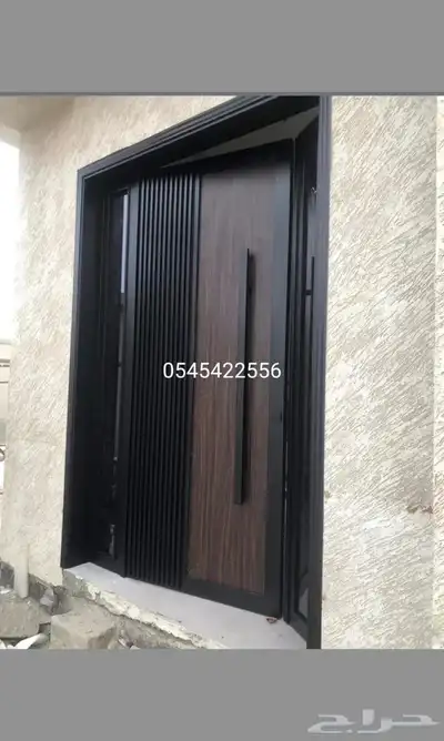 ابواب كلادينج المنيوم وحديد 4