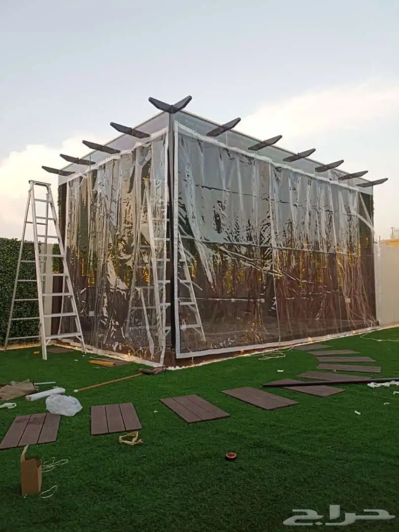 حداد مضلات سواتر برجوالات بيوت شعر قرميد 1