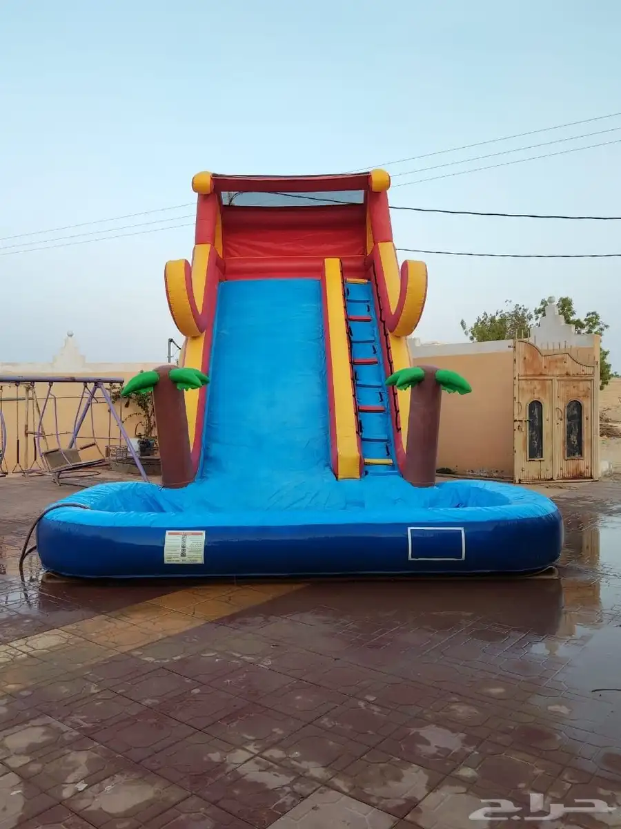 ألعاب هوائية ومائيةوملاعب صابونية للتأجير ..المظيلف وضواحيها 1