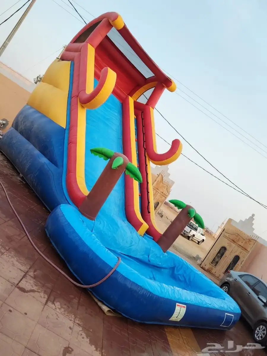 ألعاب هوائية ومائيةوملاعب صابونية للتأجير ..المظيلف وضواحيها 3