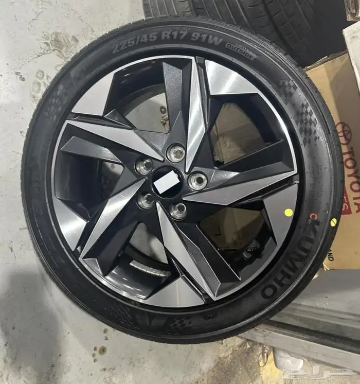 جنط النترا اصلي وكاله مقاس 17 الفل كامل 4