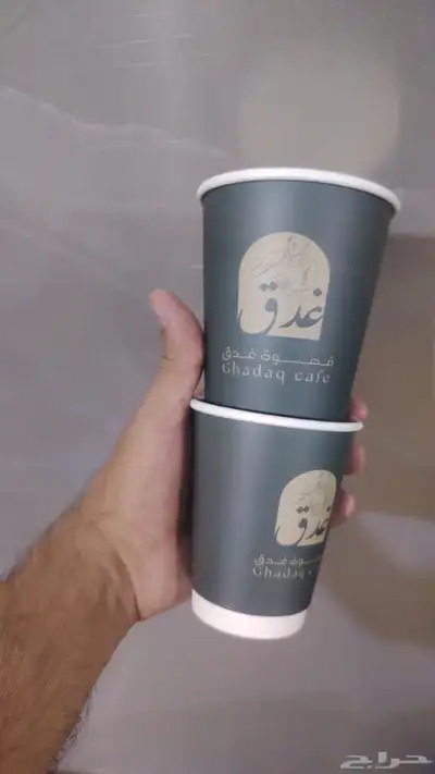 طباعه اكياس ورقيه طباعه اكواب وبوكسات طباعه بوكس قهوه 1