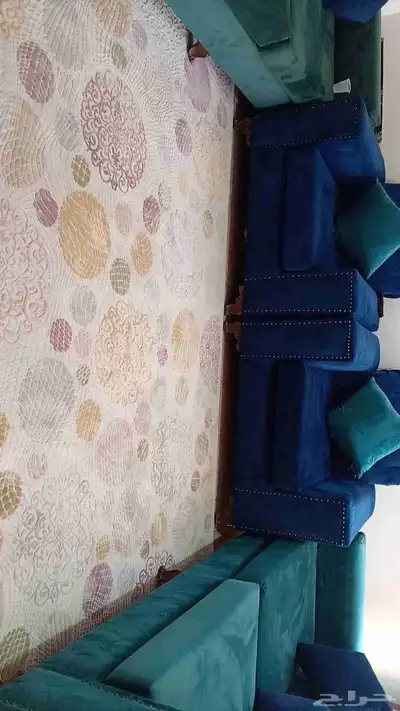 كنب مستعمل نظيف استخدام حشمة سبب البيع كبير على المكان نوعيت 0