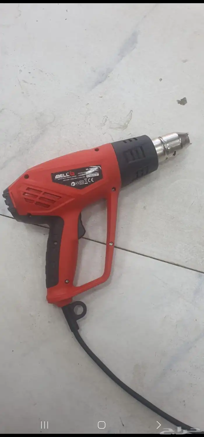 مسداس حرارى استخدام بسيط 0