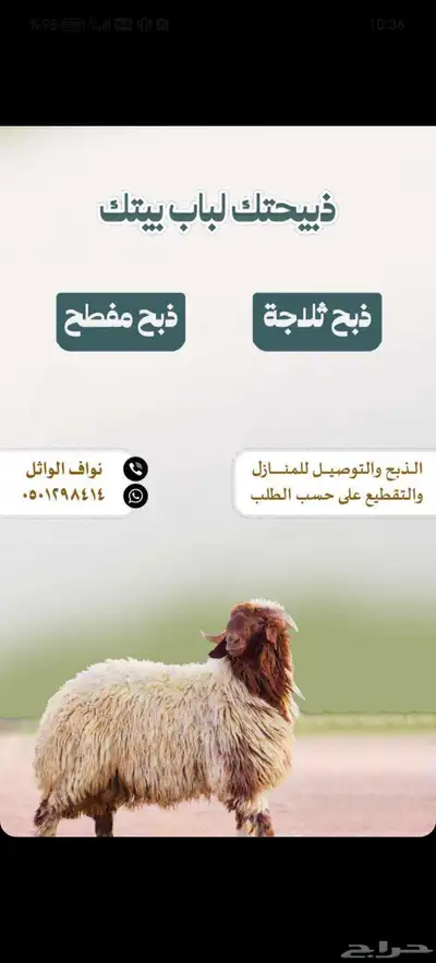 ذبيحتك لباب بيتك 1