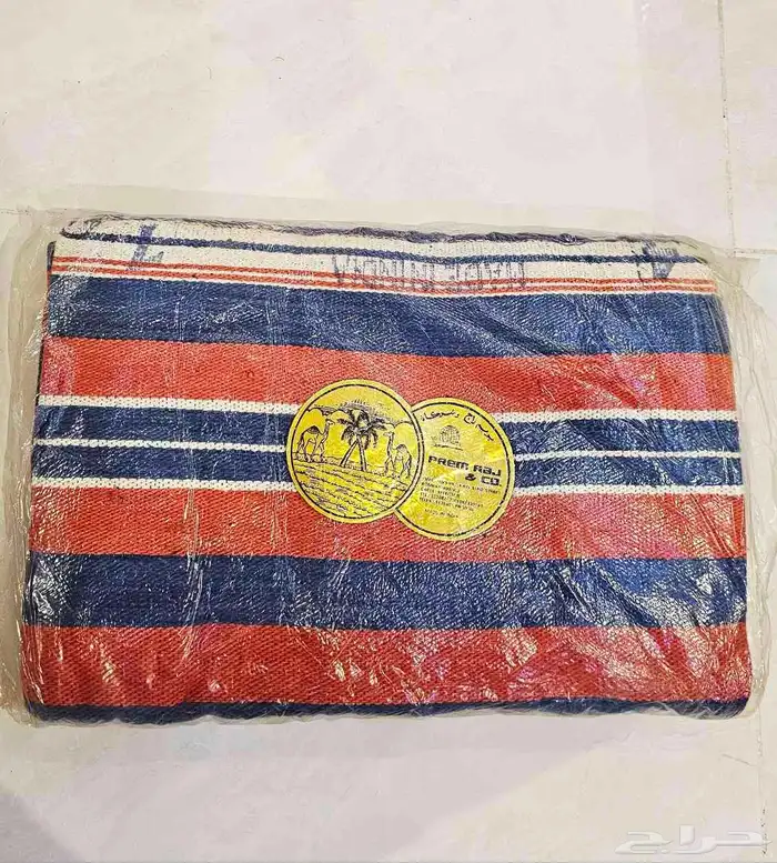 حنبل تراثي هندي لم يستخدم بأكياس المصنع 0