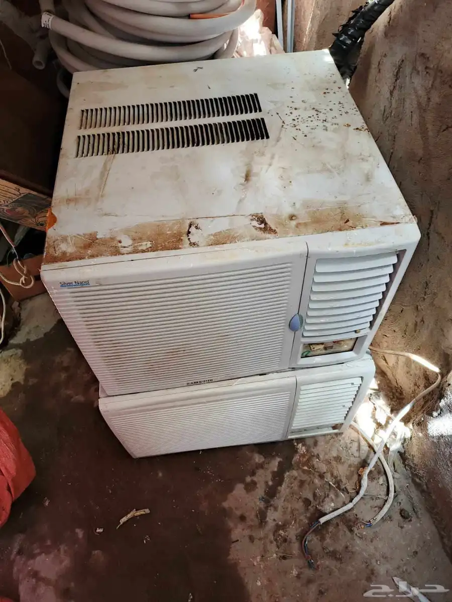 مكيفات شباك مستعمله حار بارد على الشرط 7