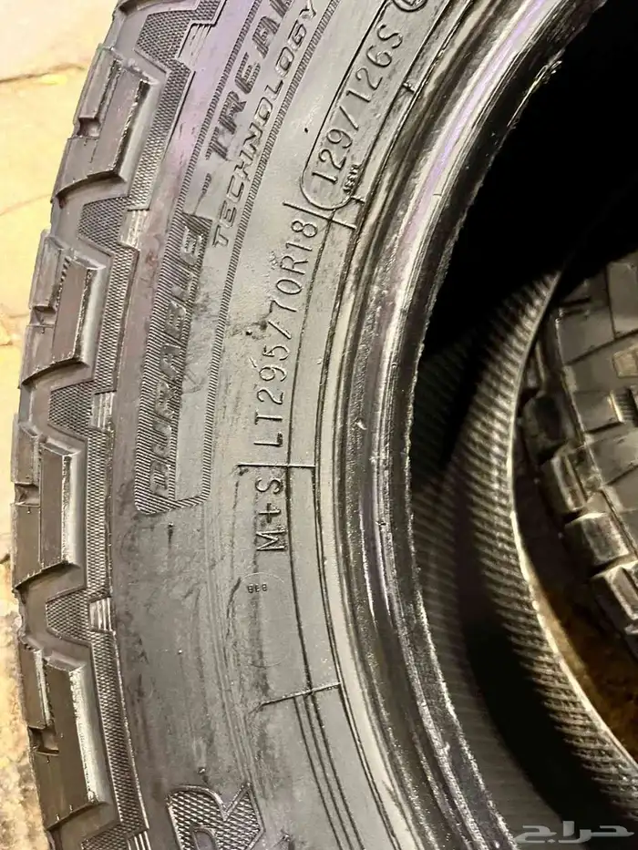 كفرات كوبر مقاس 295.70.18 تاريخ 2020 5