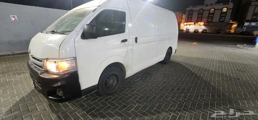 للبيع باص بضاعة هايس بنزين سقف عالي 5