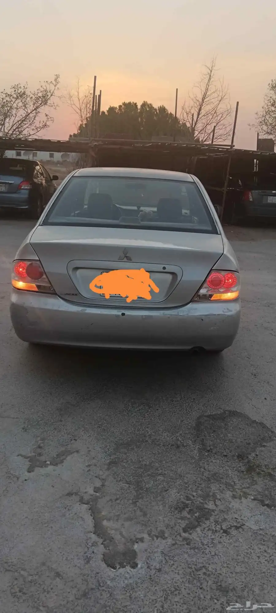 مستبيشي لانسر 2005 للبيع مستعمل نظيف جير ومكينه شرط 3