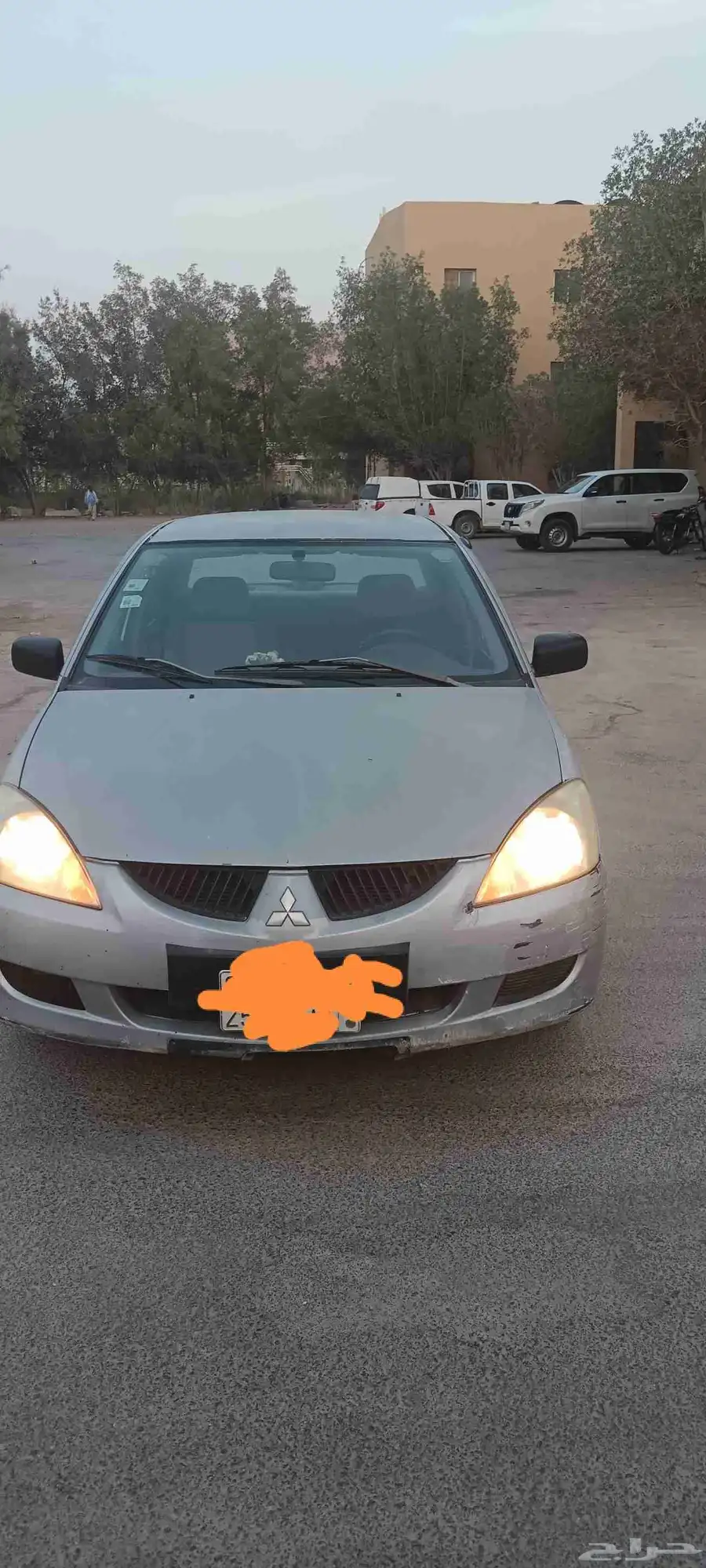 مستبيشي لانسر 2005 للبيع مستعمل نظيف جير ومكينه شرط 2