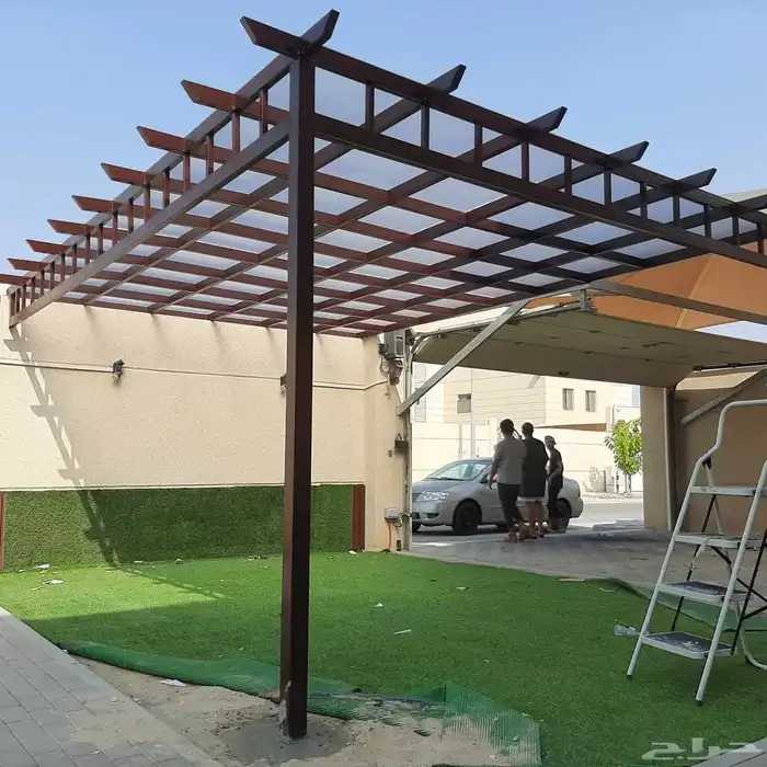 مظلات سيارات مظلات جلسات مواقف سيارات مستودعات مجالس 3