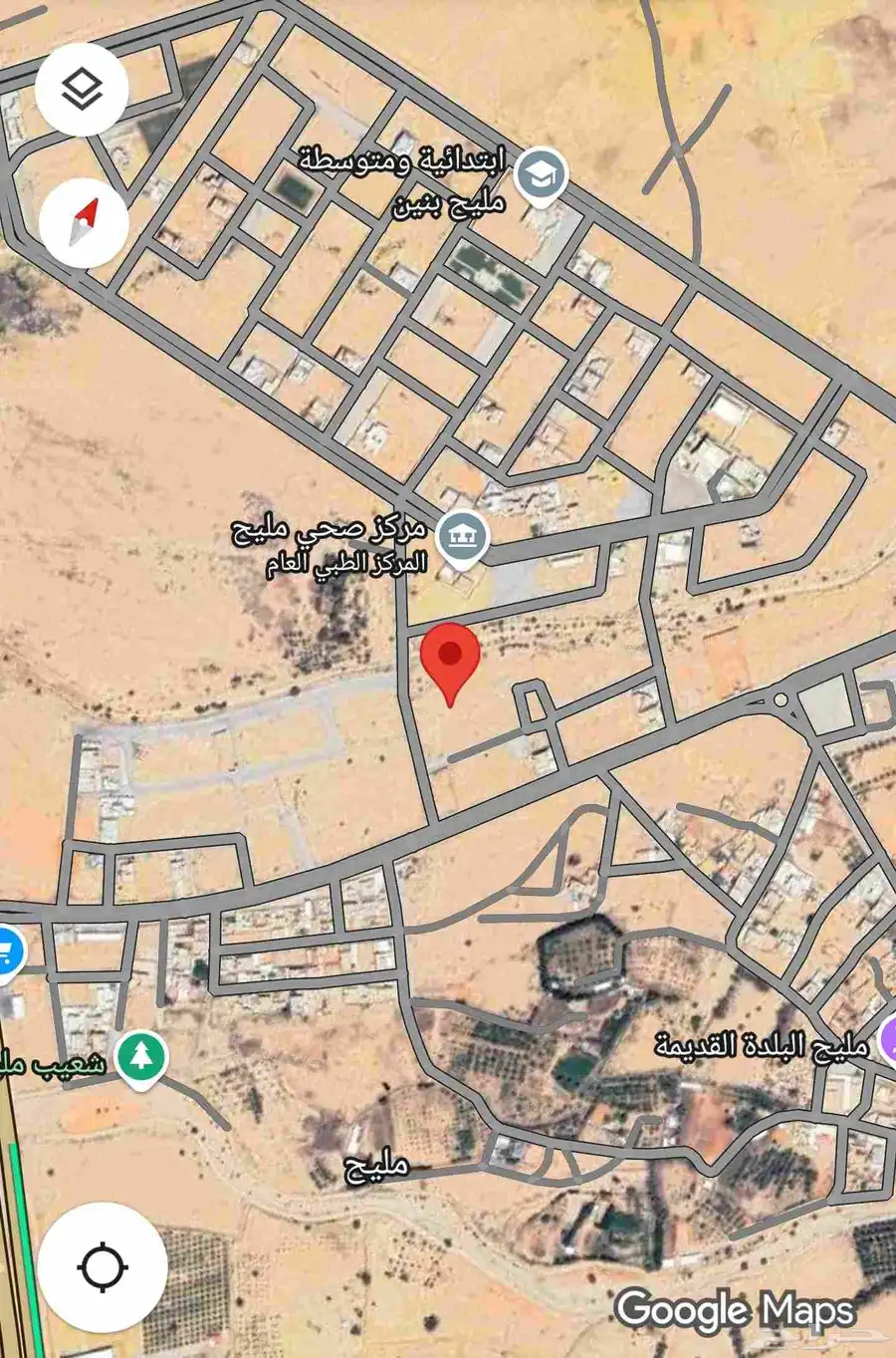 للبيع ارض سكنية في مركز مليح ب 98 الف 0