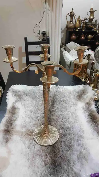 نحاسيات دلل لوحة مباخر فازات اسعار للك قطعه سعر 7