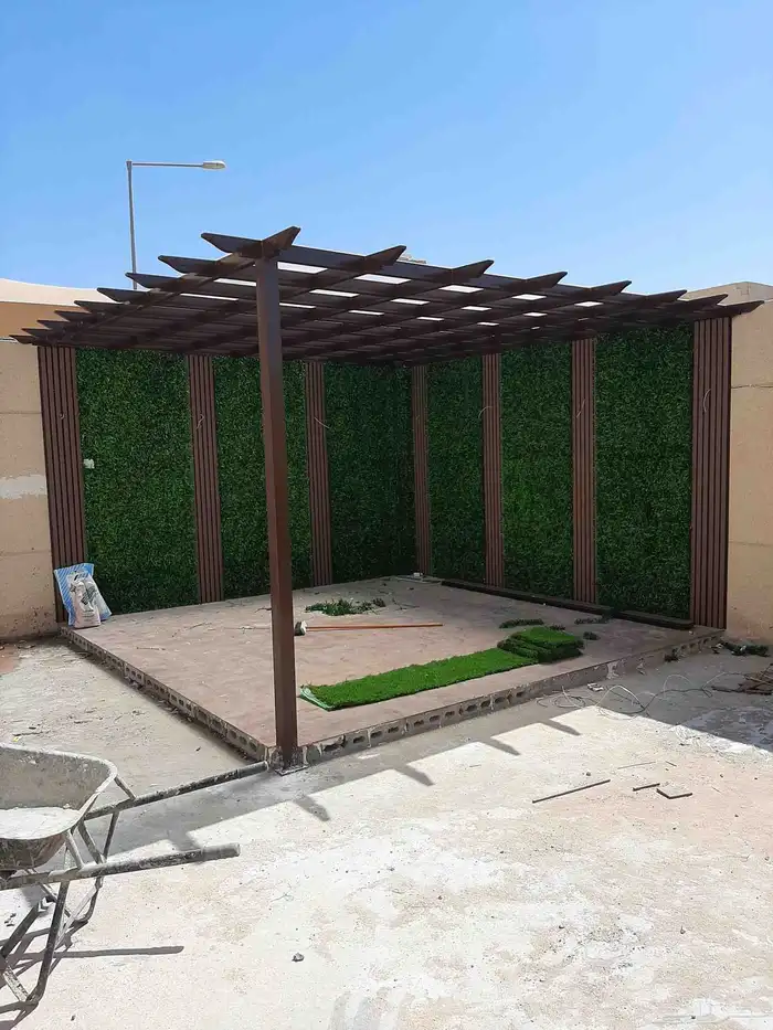 مظلات سيارات مظلات جلسات مواقف سيارات مستودعات مجالس 6