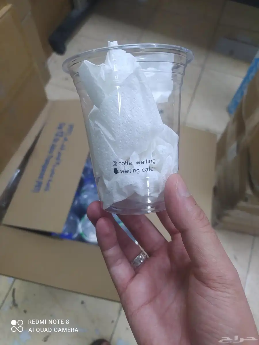 مطبعه طباعه اكواب شاهي وقهوه طباعه كاسات بلاستيك وحامل اكواب 5