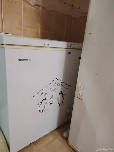 فريزة Hisense. حجم وسط ممتازة ماشاء الله تبارك الرحمن 2