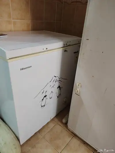 فريزة Hisense. حجم وسط ممتازة ماشاء الله تبارك الرحمن 1