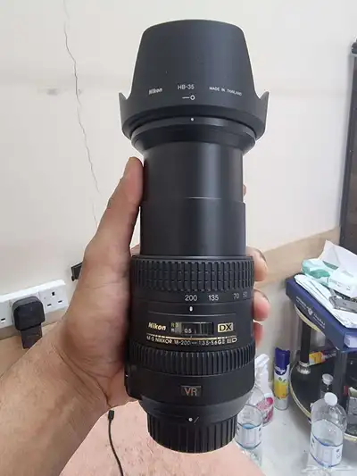 Nikon Lens 18-200mm VR 3
