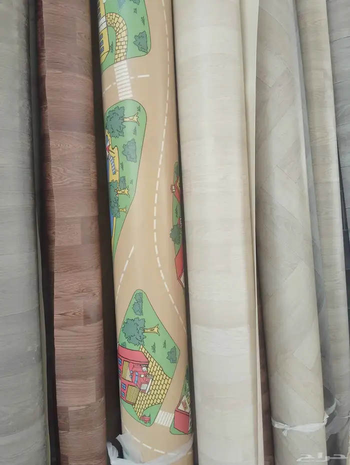 باركيه مشمع بلاستيك 8