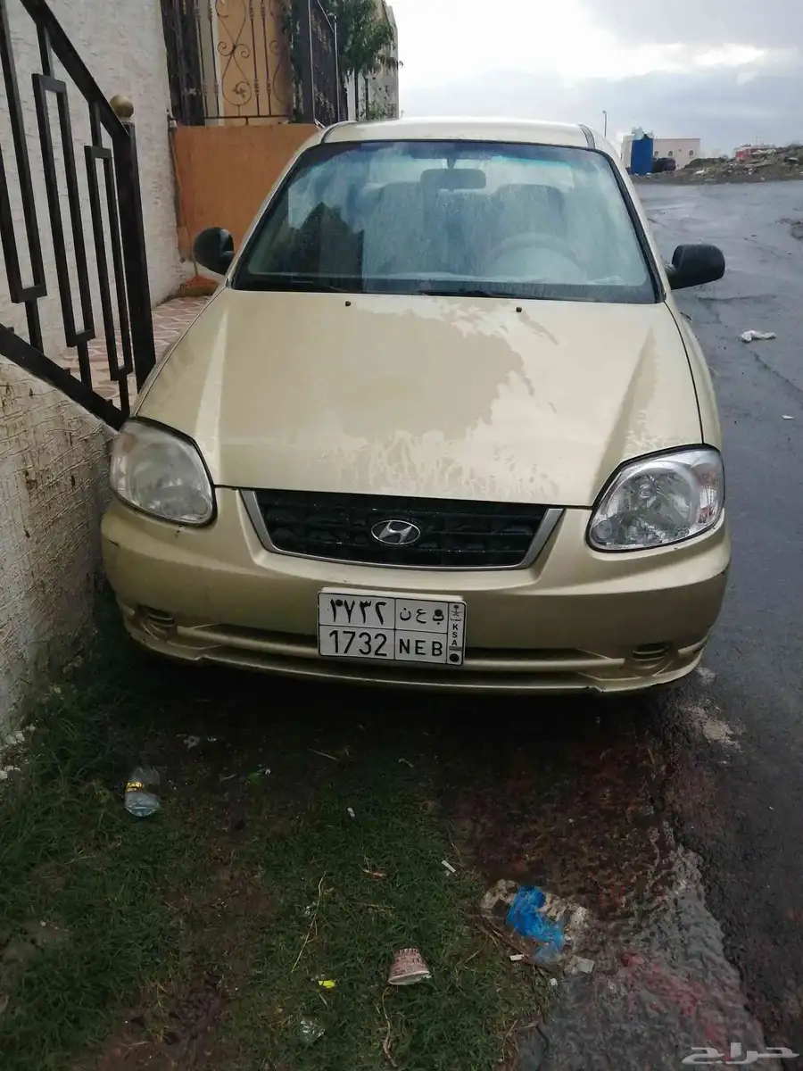 سيارة اكسنت 2003 للبيع على السوم 19