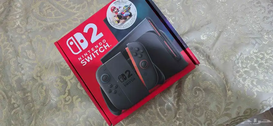 جهاز Nintendo Switch 2 النسخة الأمريكية مع لعبة Mario Kart ب 0