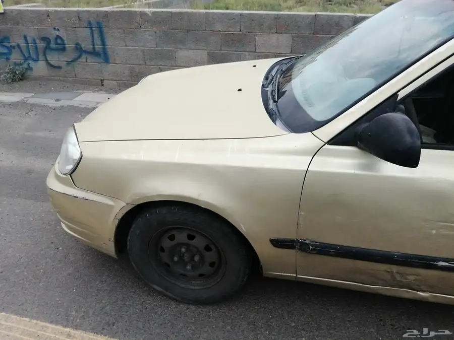 سيارة اكسنت 2003 للبيع على السوم 6
