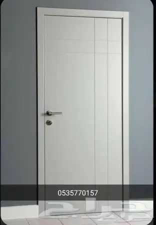 تفصيل ابواب خشب بجميع انواعها جيزان بيش العزامة الشارع العام 2