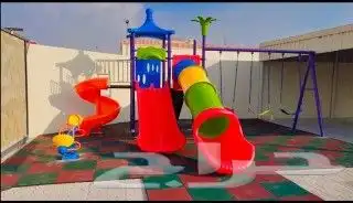 زحاليق مراجيح تتحمل حرارة الشمس جودة عاليةصحن دوار كرسي هزاز 11