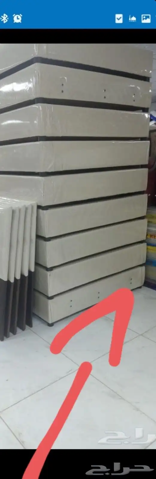 مراتب طبيه واسره خشب جميع أنواع 1