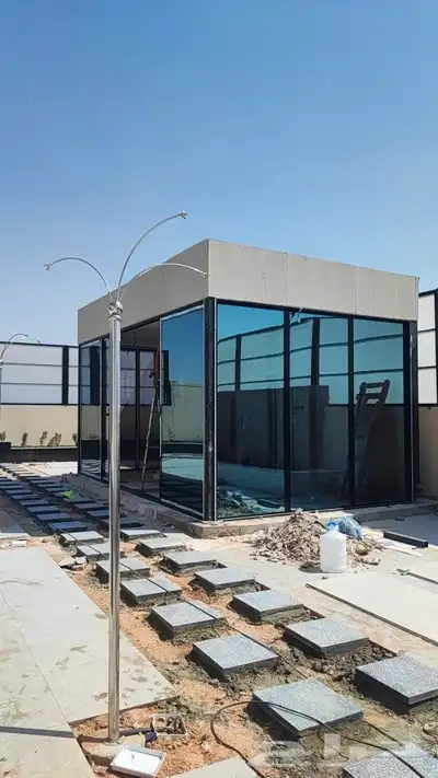 جميع اعمال المنيوم شبابيك ابوب زجاج استركشر 2