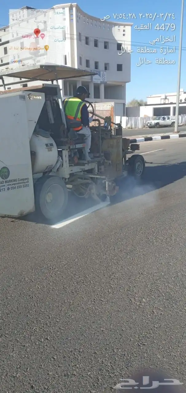 دهانات وتخطيط الطرق بكافة انواعها 2