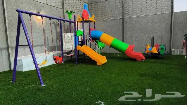 زحاليق مراجيح تتحمل حرارة الشمس جودة عاليةصحن دوار كرسي هزاز 0