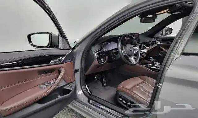 BMW 550I 2022 استيراد من كوريا - معرض العصيمي 8