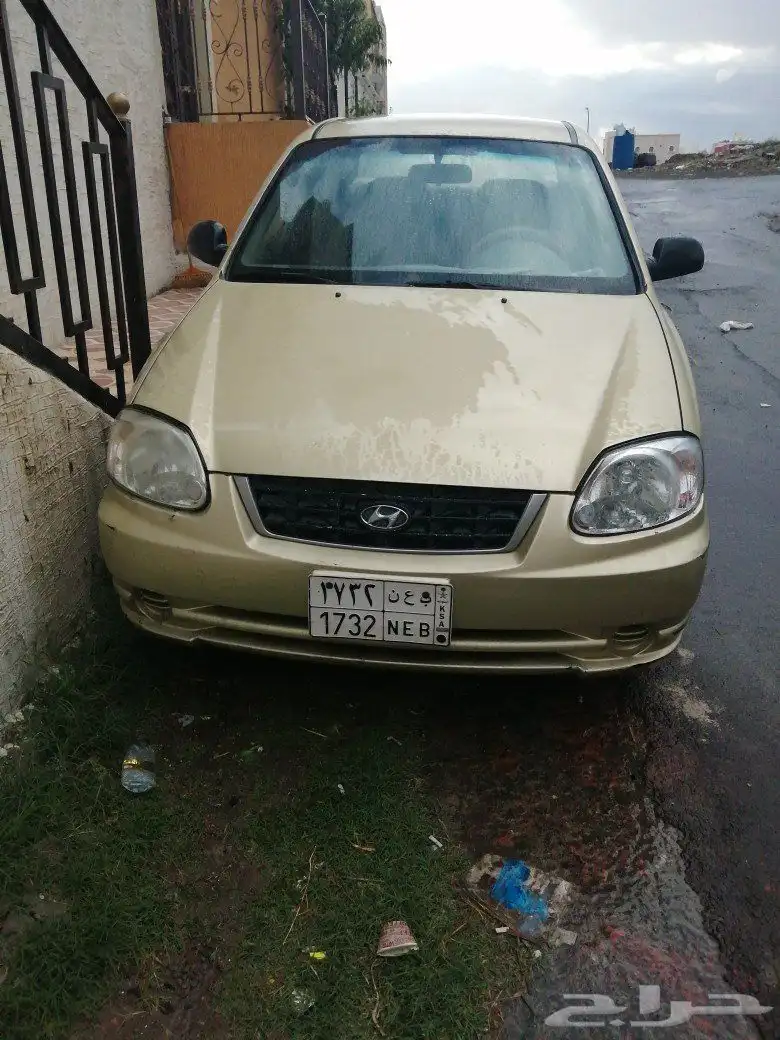 سيارة اكسنت 2003 للبيع على السوم 18