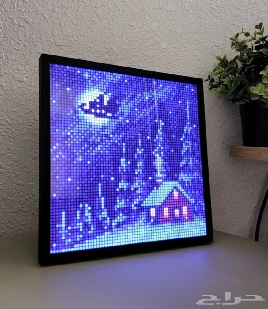 شاشة عرض بكسل LED حديثة مناسبة لسيت اب القيمرز واليوتوبرز 6