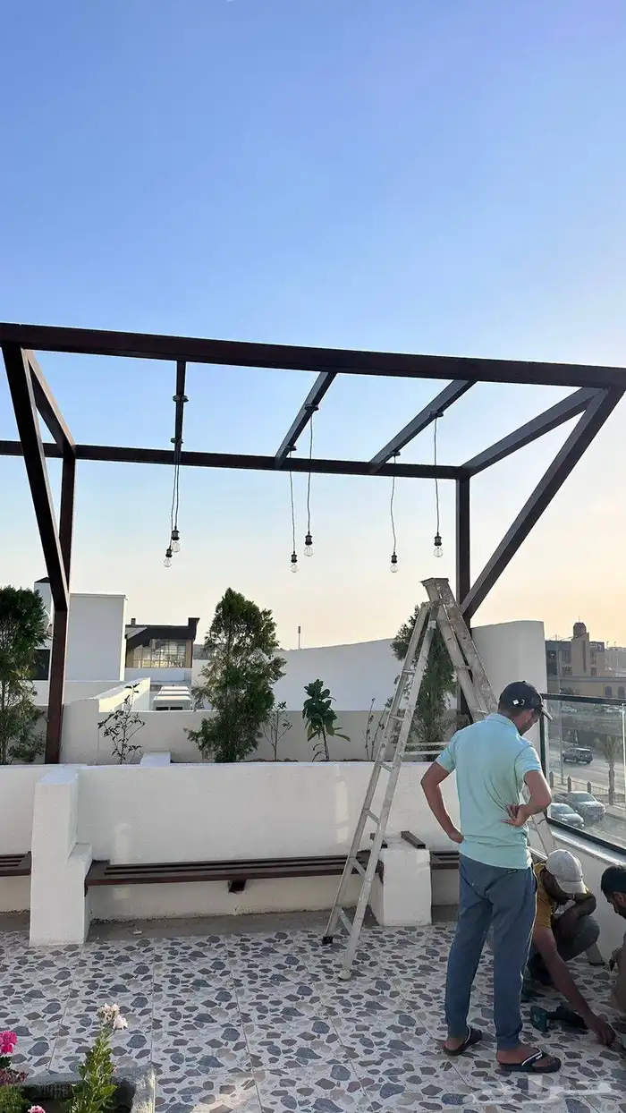 مظلات وسواتر وسندوتش بنل تحويش اراضي 8