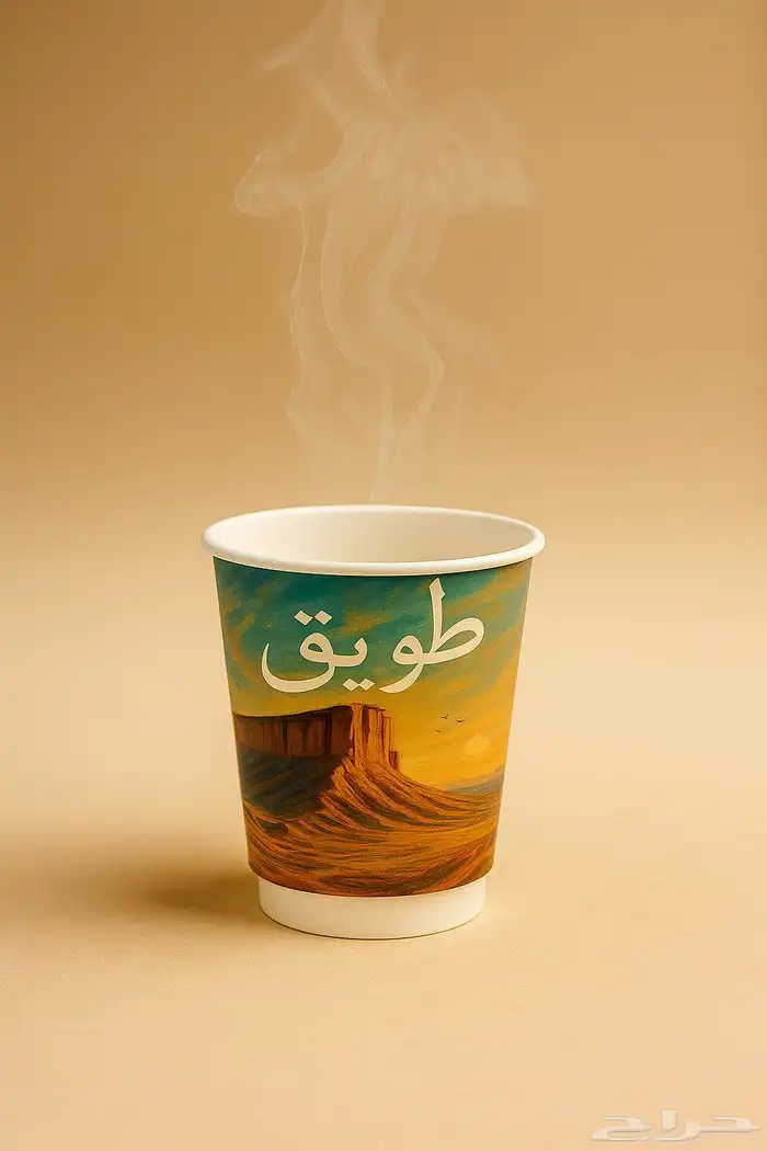 اكواب ورقية جميع الأشكال والرسومات حسب الطلب وأسعار مناسبة 0