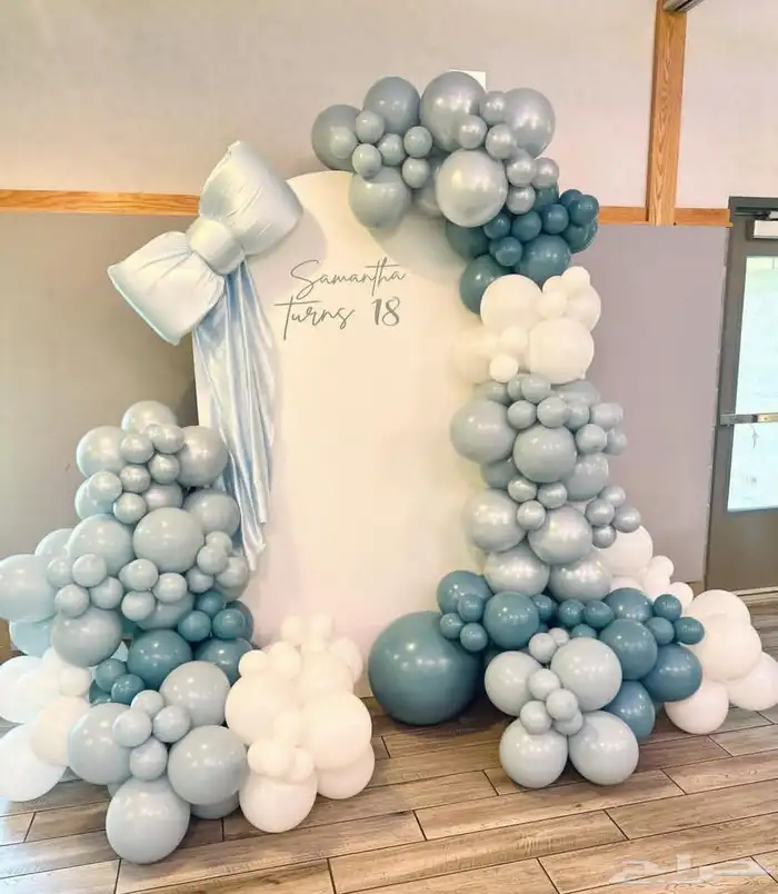 بلون لجميع المناسبات هليوم اقواس بلون 4